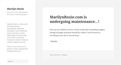 Desktop Screenshot of marilynroxie.com